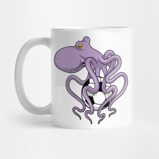 Octopus Soccer player Soccer Mug